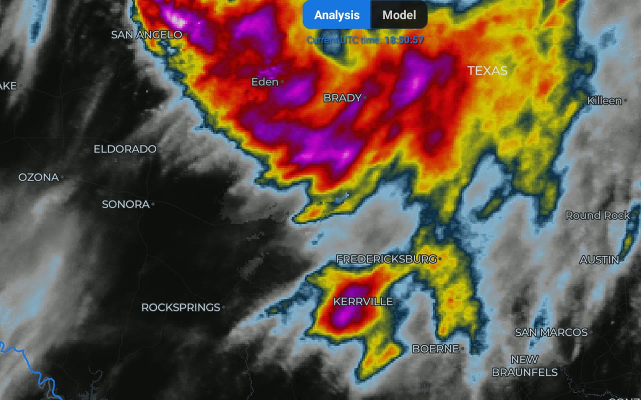 MRMS rainfall, hail & rotation